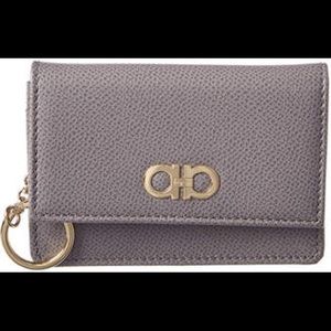 Salvatore Ferragamo Double Gancini Coin Case